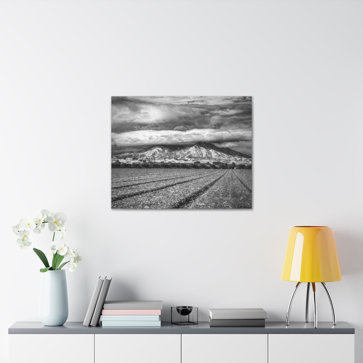 Canvas Print Of Mount Diablo In California For Wall Art