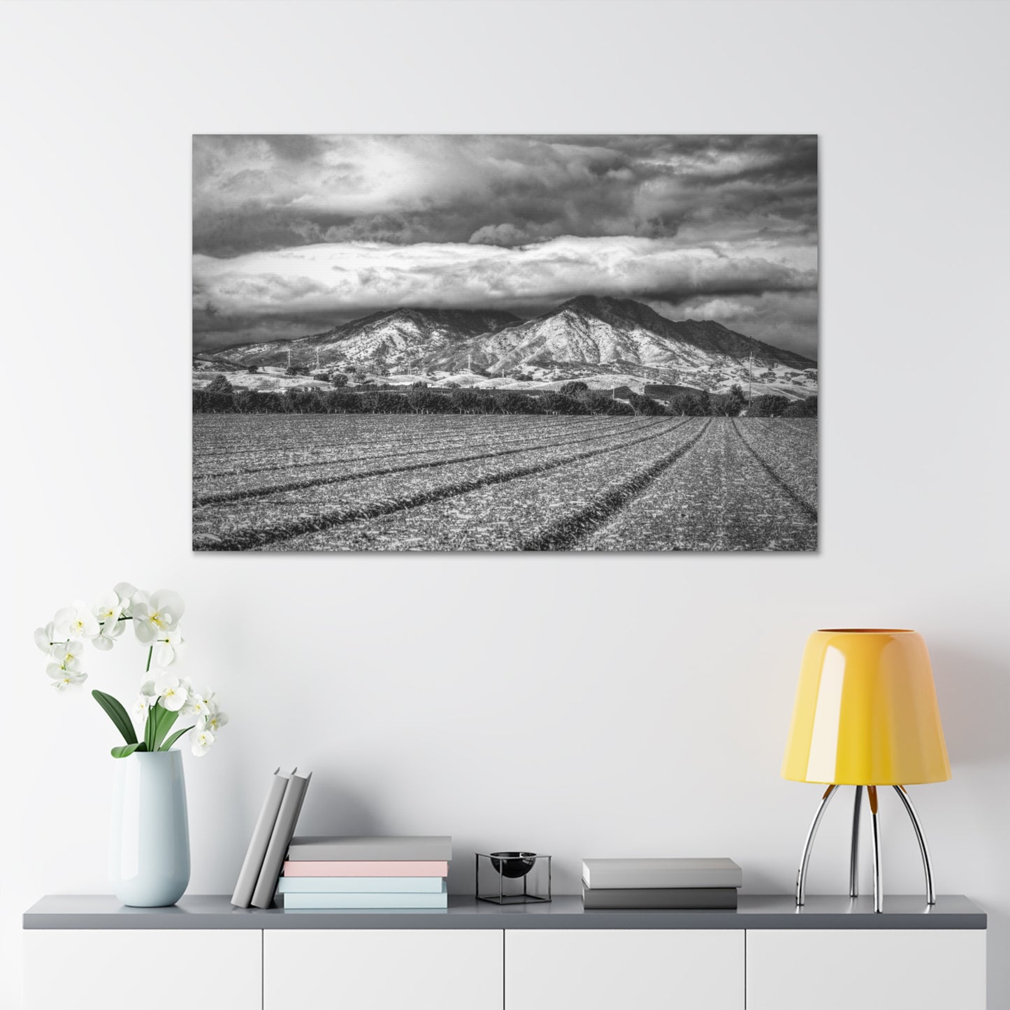 Canvas Print Of Mount Diablo In California For Wall Art